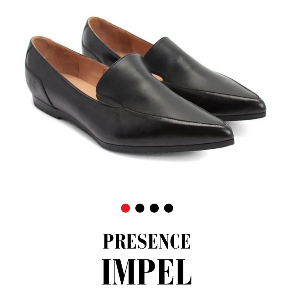 John Fluevog Black Presence Impel Loafer size 6.5